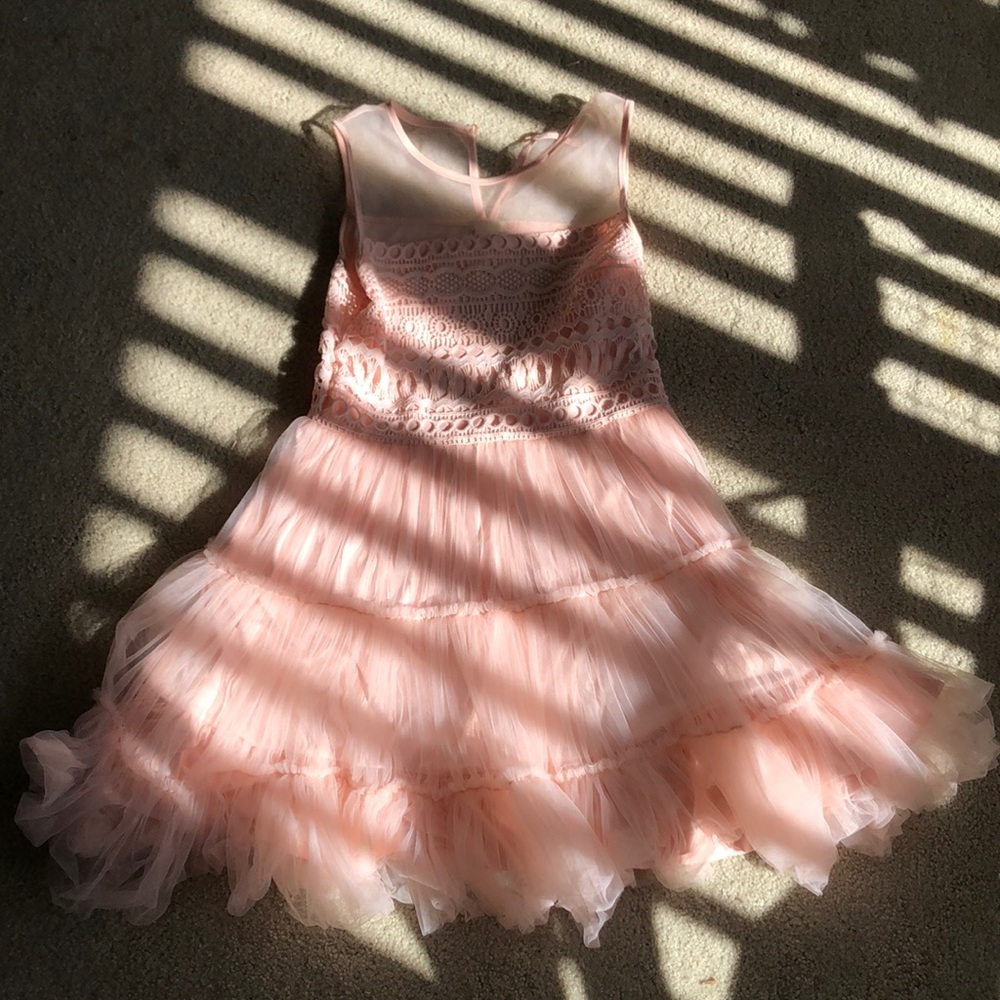 Pink dress